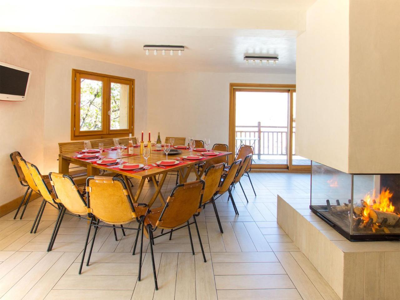 Luxury Chalet Near The Ski Slopes Les Arcs  Exteriér fotografie